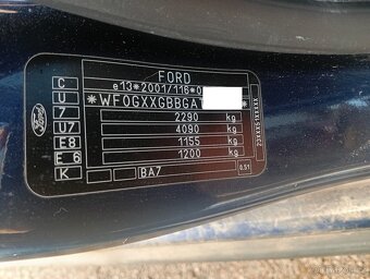 FORD MONDEO IV, MONDEO 4, MK4,  KOMBI .. DVEŘE L.P. A L.Z. - 9