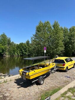 Motorový člun FINNSPORT a lodní přívěs - ELEKTROMOTOR - 9