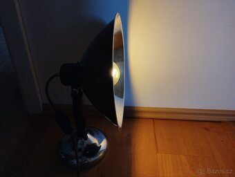 Retro chromovaná lampa reflektor - 9