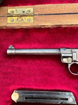 VZÁCNÁ MINIATURKA Mauser P08 , Parabellum P08 - 9