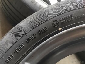 Sada kol 5x120 R16 BMW Dezent, Continental Sportcontact 4mm - 9