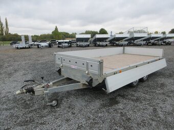 Bazarový brzděný přívěs TMD 2,7T B2 3,65x1,70/0,30 - 9