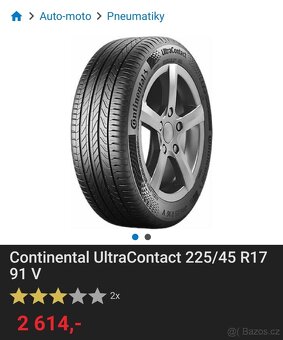YAKUZA JAPAN Takeshi HB 7.5j x 17" + Continental 225/45/17 - 9