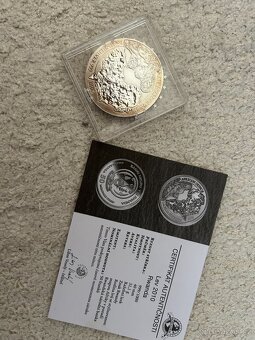 Stříbrná sada mincí Fabulous 12 (2010) – 1 oz, certifikát - 9