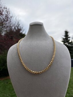 Zlaty řetež ANKR - Nový vzor - 54.7G 585 14K - KRÁSNÝ KOUSEK - 9