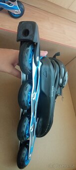 Nastavitelné kolečkové brusle Roces modré - 9