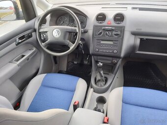 Volkswagen Caddy 1.9 TDi 77 kw BJB, 1.majitelka, velmi pěkný - 9