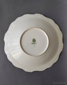 Velký porcelánový servírovací talíř Weimar (1945-1949) - 9