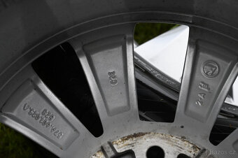 Alu kola 16 Castor Karoq + letní pneu Continental - 9