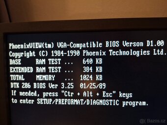 Retro počítač 286/12Mhz MFM HDD - 9