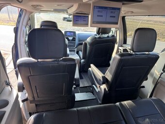 Chrysler Town Country 3,6 Limited 2x DVD CREW ÚHLY 2014 - 9