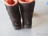 PUMA BORRASCA- oranžovohnědé sněhule s goretexem vel.28 - 9