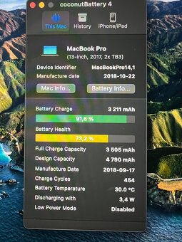 MacBook Pro 13,3 A1708 Space Gray - TOP STAV - 9