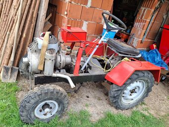 Malotraktor domácí výroby - 9