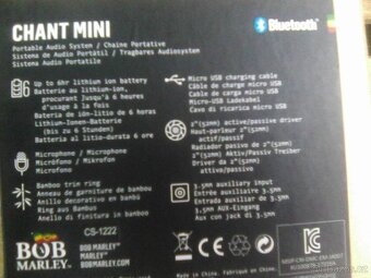 Limitovaná edice MARLEY Chant Mini BT - Bluetooth repro - 9