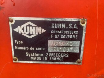 Disková sekačka Kuhn GMD 40 - 9