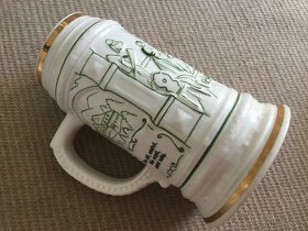 pullitr  1973, podtacek na odlivky, dzbanek RFH s textem - 9