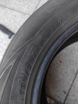 Prodám zánovní letní pneu 195/60/15 Nexen Nblue plus 88H - 9