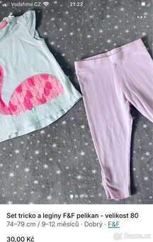 Hezke obleceni holka - velikost 74/80 - 9