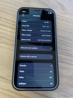 iPhone 12 mini 64 GB, bílý - 9