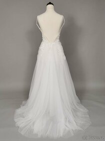 Luxusní nenošené svatební šaty, Lucile, XS/S - 34/36 EU - 9