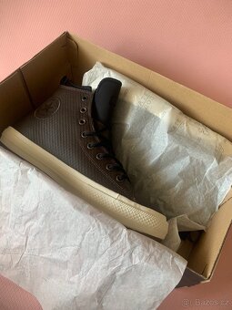 Converse Zimní Boty All Star Boot PC Brown Leather - 46 - 9