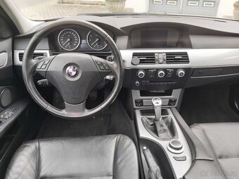 BMW 525i, 2007, jen 193.000 km, manuál - 9