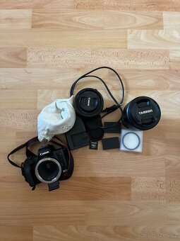 Canon m50 + objektiv tamron 18-200mm F/3,5-6,3 - 9