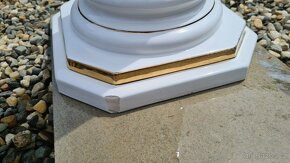 Fontána, keramická mušle + sloup - 9