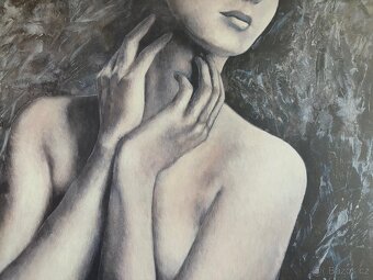 2 Obrazy, akty, 74x54, 64x54 - 9