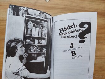 Jiřina Bohdalová Kuchařka, vaření recepty slavných osobností - 9