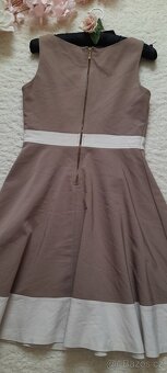 Orsay áčkové mocha krátké šaty - 9