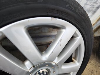 17"letní alu sada Estoril 5x112 origo Sharan Golf 6 5 Caddy - 9