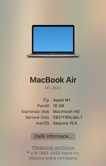 MacBook Air 2020 M1 16GB RAM/1TB SSD - 9