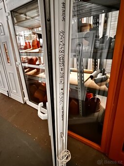 DVOJE VCHODOVÉ PVC DVEŘE GEALAN 104x263-207cm-PLZEŇ - 9