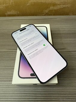 Apple iPhone 14 Pro Max 1TB fialový - komplet, baterie 100% - 9