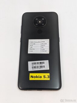 Nokia 5.3 4/64gb black. Záruka 6 měsíců. - 9