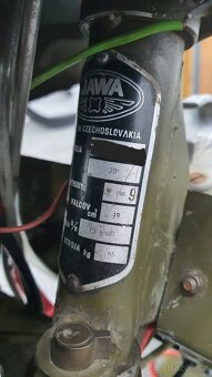 Jawa 20 vojensky puvodni stav - 9