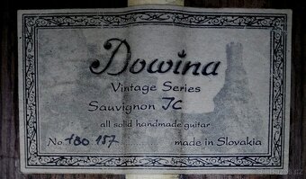 Predam el.ak. gitaru Dowina Sauvignon JC + kufor.Zn.cena - 9