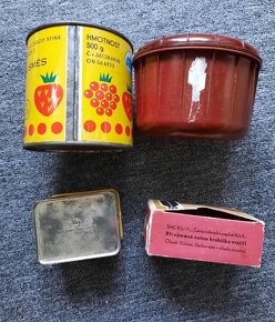 Plechovky / staré obaly - 9