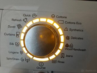 Prodáno Elektrolux A+++, 6kg, 1200ot. SLIM 38cm, Fuzzy Logic - 9
