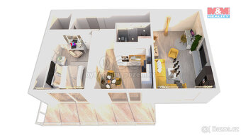 Prodej bytu 2+1, 59 m², Nemanice - 9