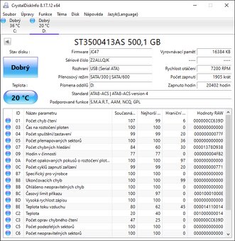 HDD SATA 3,5" - 80, 160, 250, 320, 500 GB - 9