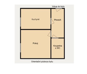 Pronájem bytu 1+1, 38m2, ul. Polanova, Opava. - 9