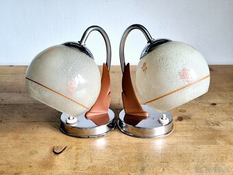 Stolní lampa, lampička, Art Deco, Zukov, 6534 - 9