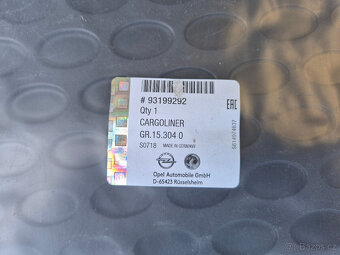 Nová originál ochranná vana do kufru Opel Corsa D, E - 9