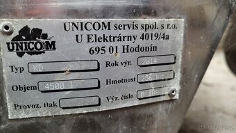 Nerezová nádrž s duplikátorom 4.500 L - 9