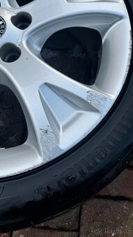 Originální Alu kola Škoda 17”, 1Z0 601 025 Q, 7Jx17H2, ET54 - 9
