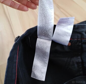 Dámské černé rifle džíny Tommy Jeans Nora 28/32 - 9