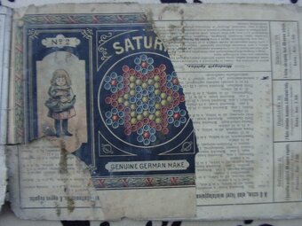 Richterova kamenná stavebnice kolem r.1880 + katalog - 9